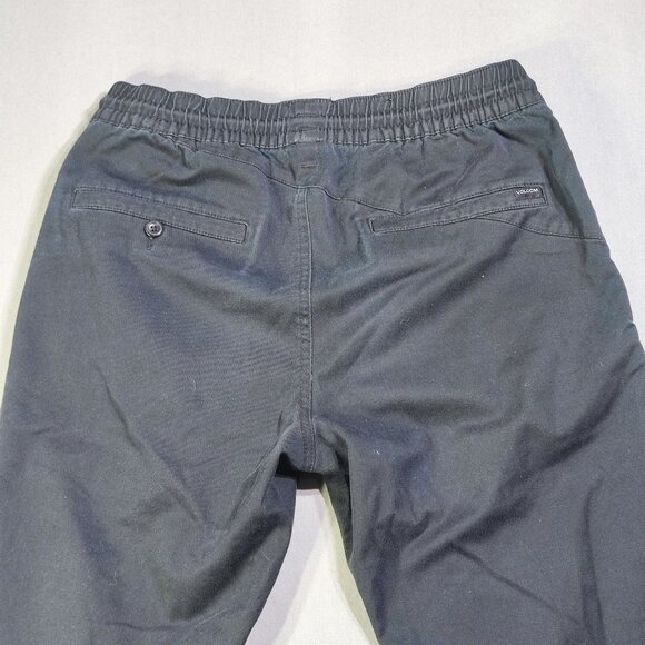 Volcom jogger / street wear pants men's size M grey tapered - Picture 4 of 11